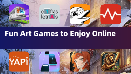 Jogos de Arte Divertidos para Jogar Online