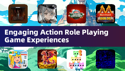 Experiências de jogos de ação e RPG envolventes
