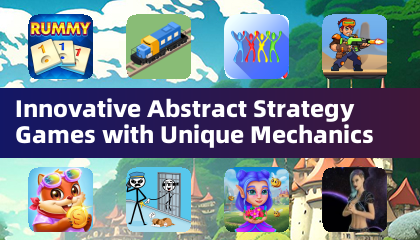 Jogos de estratégia abstrata inovadores com mecânicas únicas