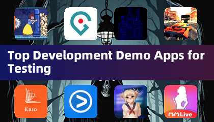 Principais Aplicativos de Demonstração para Desenvolvimento para Testes