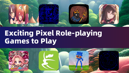 재미있는 픽셀 롤플레잉 게임을 플레이하세요