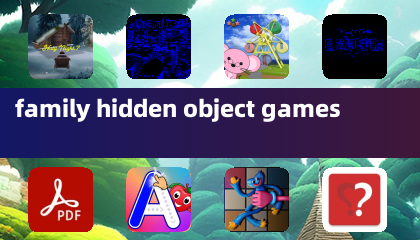 jogos familiares de objetos escondidos