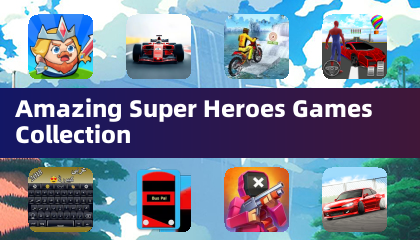 Coleção de Jogos de Super Heróis Incríveis