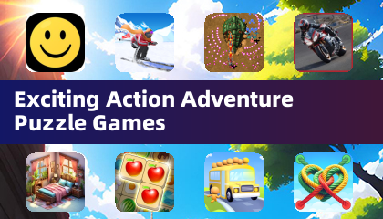 Jogos de Ação e Aventura de Quebra-Cabeças Emocionantes